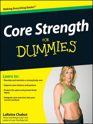 cover image of Core Strength For Dummies&#174;